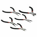 5Pcs Jewellery Mini Pliers Tools Kit Cutter Chain Round Bent Nose Beading D3N7
