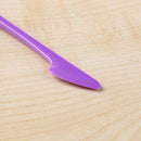 Double Sided Edge Comb Beauty Hair Styling Salon Hairdressing Tool (Purple)