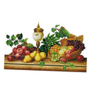Stamped Cross Stitch Kit - Assorted Fruits 108x71cm / 42.5x27.9inch
