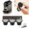 6Pcs Refillable Coffee Capsules Pods for Nespresso Durable Eco-Friendly