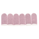 6Pcs Sweat-proof Mobile Game Thumb Finger Sleeve Touch Screen Sensitive Glov Gw