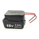 For Makita / Bosch 18V Li-ion Battery to DIY Cable Connect Output Adapter