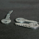 Creative Fold Key Shaped Folding Pocket Key   Metal Self Defense Tool EDC New