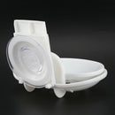 Double Soap Dish Strong Suction Soap Holder Cup Tray for Shower Bathroom (W D2A8