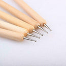Pottery Clay Dotting Tools Pen Polymer Clay Modelling Sculpting Ball Tools Y2L9