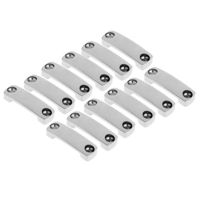 12 Pieces Polished 316 Stainless Steel Marine Boat Lock Accessories Fittings