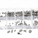 Hot Steel Allen Socket Hex Set Grub Screw Cup Point Assortment Kit