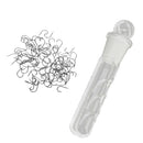 1x Durable Aquarium Crystal Glass Worm Catch Pen Planaria Trap Worm Catcher &