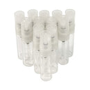 10pcs 10ml Plastic Refillable Perfume Empty Bottle Atomizer Pump Spray N7A