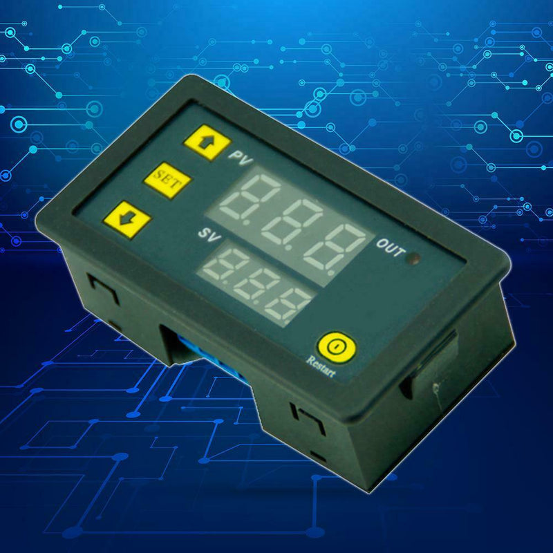 DC12V 20A Digital Display Time Delay Relay Timing Timer Cycling Module