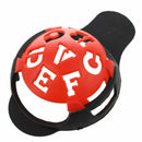 1 x Golf Ball Marker Base with Different Templates - Red and Black