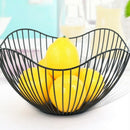 Metal Wire Fruit Container Bowls Stand for Modern Kitchen Countertop, Large