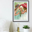 5D DIY Full Drill Diamond Painting Girl Embroidery Mosaic Kit Home Decor