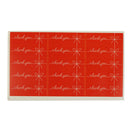 75pcs/set Thank You Red Label Stickers For Gift Cake Baking Sealing Hang Tag  BX