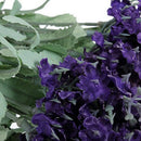 5X(Lavender Artificial Flower 10 Branches Only 1 Flower Celebration Birthd K7D6)