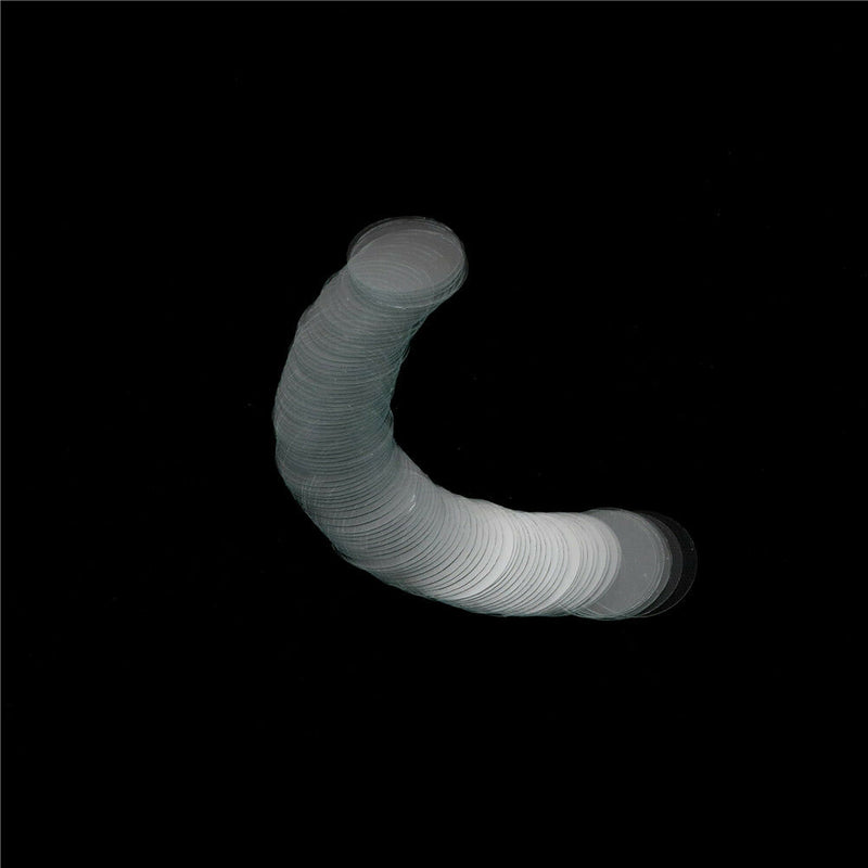 100Pcs 16mm Blank Round Microscope Cover Glass Cover Slips for Lab Medicalxp Gn