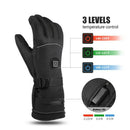 Winter Ski Warm Gloves Electric Heated Warm Gloves 3 Levels Temperature Han