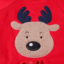 Winter Newborn Baby Thicken Fleece Cartoon Long Sleeves Romper(Red/70) A