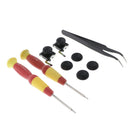 Gamepad Repair Part Joystick Tool Set Grip Tweezer Replacement Game Rocker