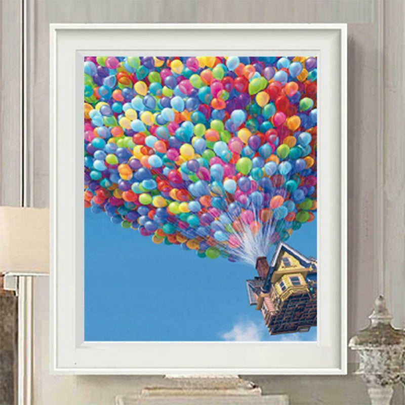 5D Balloon House Diamond Painting Embroidery DIY Cross Stitch Home Decor