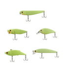 5pcs/Set Luminous Pencil Minnow VIB Popper Fishing Lures Artificial Baits
