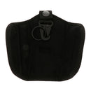 Key Silencer with Snap and Key Ring, Fit 3 inch (8 cm) Belt Loop, Black Nylon
