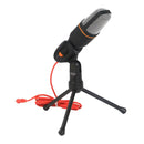3.5mm Condenser Microphone Studio Audio Broadcast Sound Recording Tripod Stand