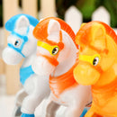 Wind Up Animal Running Moving Horse Classic Clockwork Plastic Kids Toys Gif FT