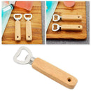 Wood Bartender Bottle Opener Wine Beer Soda Glass Opener Kitchen Tools X6X5