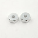 RC 1:10 5MM Thickness 12mm Wheel HEX 5.0 Hubs Drive Adaptor Pins & Screws FT