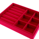 Jewelry Organizer Bracelet Hair Accessories Holder Board Detached Grid Tray