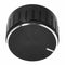 Black Aluminum Volume Control Amplifier Knob Wheel