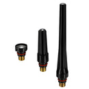3xTIG Welding Machine Accessories Welding Torch Long Mid Short Tig Back Caps