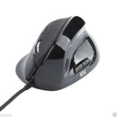 2400DPI 6 Buttons USB LED Vertical Optical Wired Pro Gaming Mouse For PC Laptop