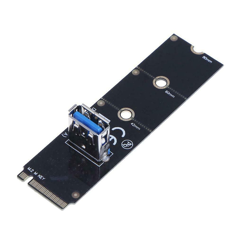 M.2/NGFF to USB3.0 Port Converter Adapter Graphic Card Cable Extender Card