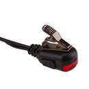 Covert Acoustic Tube Earpiece PTT MIC w/ Indicator Light for Baofeng Retevi