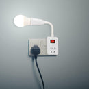 E27 Plug Lamp Base Adjustable Rotary LED Light Bulb Socket Holder Adapter