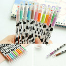 10 Pcs Cute Milky Gel Pens Ballpoint Pen Set Study Stationery Student Kids Gift
