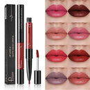 Pudaier Newest Design 2 In 1 Lip Liner Pencil Lip Gloss Beauty Make Up Last
