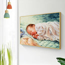 Kids 5D Diamond Painting Kit DIY Full Round Drill Embroidery for Home Decor A
