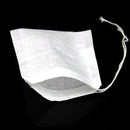 New 100Pcs Empty Teabags String Heat Seal Filter Paper Herb Loose Tea Bag W