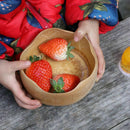 Creative Bamboo Bowl For Food Salad Kids Ramen Rice Designs Handmade Health