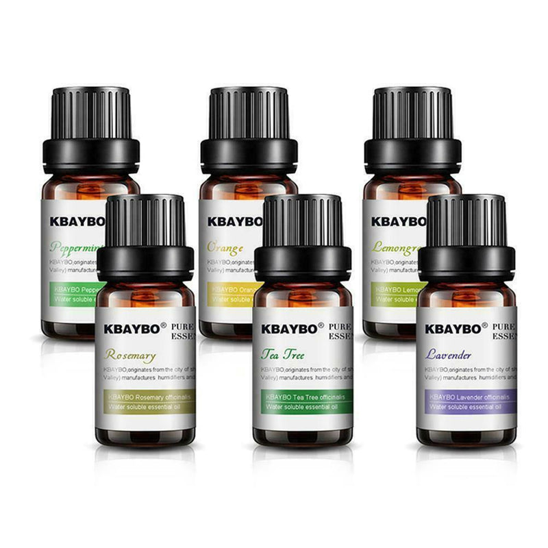 6bottle Pure Essential Oil Sets-Natural Aromatherapy For Oil Diffuser Humid P0U4
