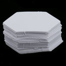 100pcs Hexagon Paper Quilting Template English Paper Piecing for Patchwork