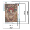 Dreamcatcher 5D DIY Diamond Painting Full Round Drill Embroidery Kit (0672)