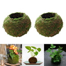 3-Pack Moss Ball Planter, Fresh Green, 9cm & 12cm & 15cm