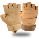 Anti-Slip Sports Riding Cycling Half Finger Gloves Outdoor Men Fingerless G U2W5