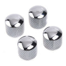 4 x Electric Guitar Bass Control Knob Metal Dome Tone Volume Guitar Bass Parts