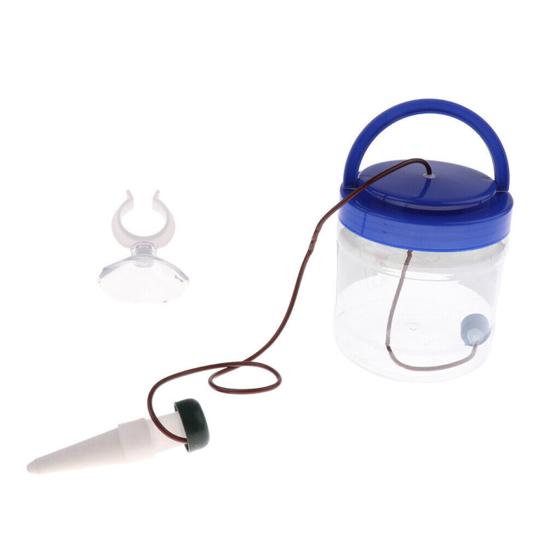 2Pcs Reptile Food Dish Water Drinker Dispenser Food Bowl Lizard Tortoise Feeder