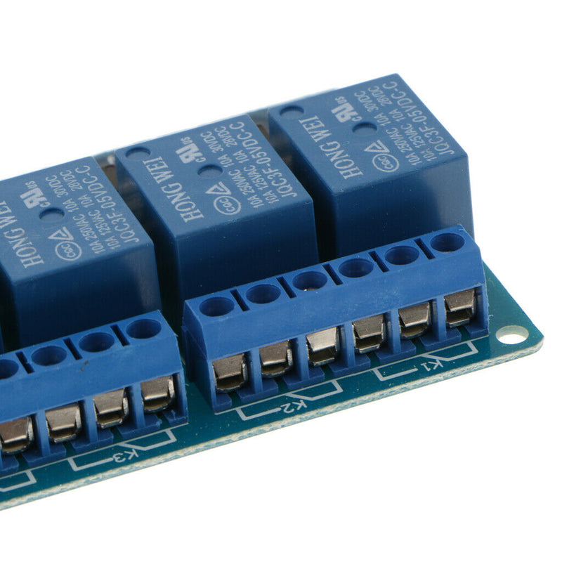 8 Channel DC 5V Relay Module for    Raspberry Pi DSP AVR PIC ARM